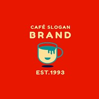 Coffee shop badge logo vector