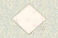 William Morris patterned background vector