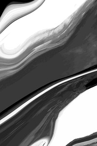 Black and white fluid patterned background vector