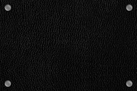 Black leather texture background template vector