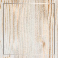 Silver frame on wooden background vector
