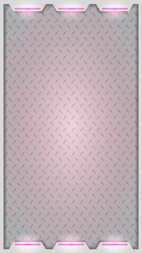SImple pink technology mobile screen template vector