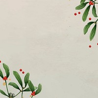 Festive Christmas social ads template vector