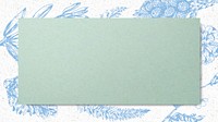 Green rectangle frame wallpaper vector