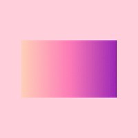 Purple gradient rectangle geometric shape illustration
