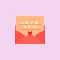 Love letter vector