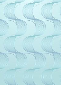 Shiny blue wave abstract patterned background design resource 