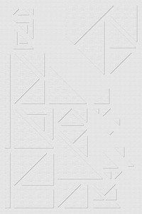 Geometric triangles on a gray background design resource 