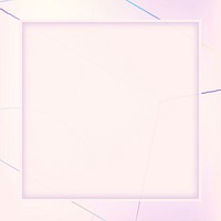 Pastel pink frame copy space