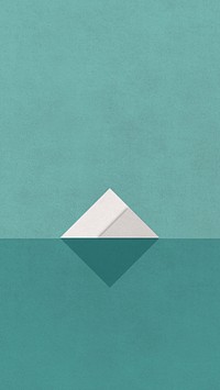 Pyramid geometric mobile wallpaper retro color minimalist