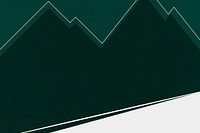 Retro color landscape forest vector geometric minimalist vintage poster style