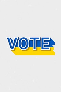 Ukraine vote message election psd flag