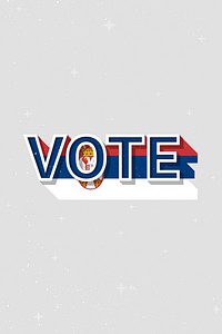 Serbia election vote message democracy illustration