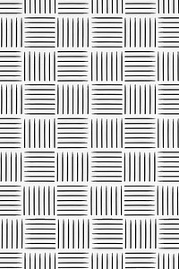 Seamless pattern of stripes vector ink brush background