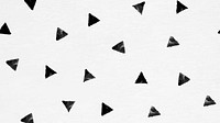 Background of triangle ink brush pattern