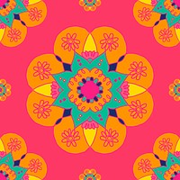 Diwali Indian rangoli mandala psd pattern background
