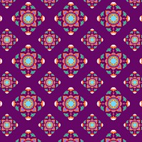 Indian mandala pattern background illustration