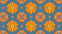 Marigold flower pattern Diwali banner