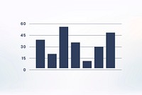 Business bar graph vector data analysis infographic