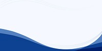 Corporate blue curve background with design space