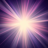 Abstract purple sunburst vector lighting effect