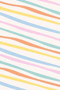 Colorful background in cute stripes pattern