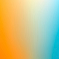 Bright summer gradient background vector in yellow and blue