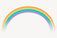 Beautiful rainbow element graphic