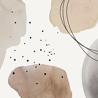 Abstract background psd in brown watercolor
