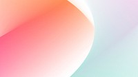 Pastel gradient abstract wallpaper with pink and blue
