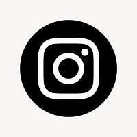 Instagram flat graphic icon for social media in psd. 7 JUNE 2021 - BANGKOK, THAILAND