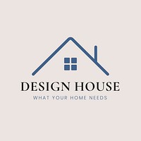 House logo design, interior business