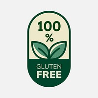 Gluten free business logo for food packaging