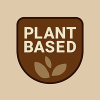 Plant based business logo for food packagin