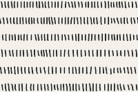 Lined pattern background black doodle, simple design