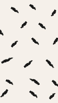 Brush pattern iPhone wallpaper, simple background