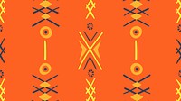 Pattern HD wallpaper, aesthetic tribal aztec design, colorful geometric style, vector