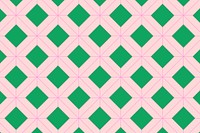 Pink background, cute geometric pattern, colorful design vector