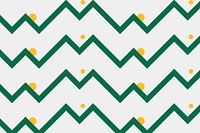 Colorful pattern background, green zigzag, creative design vector