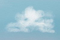 Aesthetic cloud, watercolor, weather illustration