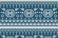 Blue pattern, ethnic background, textile design