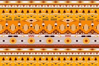 Ethnic pattern, seamless background vector, Native American seamless design