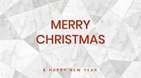 Merry Christmas greeting festive background