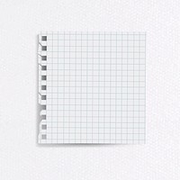 Blank lined notepaper on textured paper background