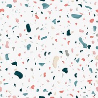 Colorful terrazzo abstract background seamless pattern