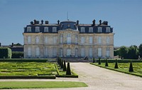 Castle of Champs-sur-Marne, north façade, from the park, Seine-et-Marne, France. Original public domain image from <a href="https://commons.wikimedia.org/wiki/File:Champs_sur_Marne_ch%C3%A2teau_c%C3%B4t%C3%A9_parc_1.jpg" target="_blank" rel="noopener noreferrer nofollow">Wikimedia Commons</a>