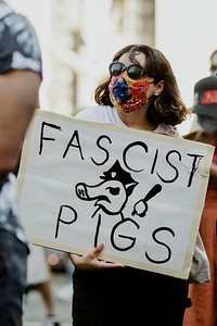 Black Lives Matter protest outside of the Hall of Justice in Los Angeles. 8 JUL, 2020, LOS ANGELES, USA