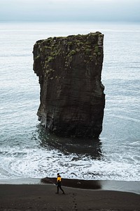 View of Arnarstapi on the south coast of the Snæfellsnes Peninsula, Iceland