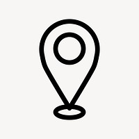 GPS icon design element vector