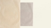 Minimal beige desktop wallpaper, paper texture